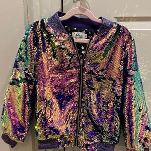 Kids Sequin Jacket